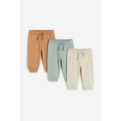 3-pack Cotton Joggers