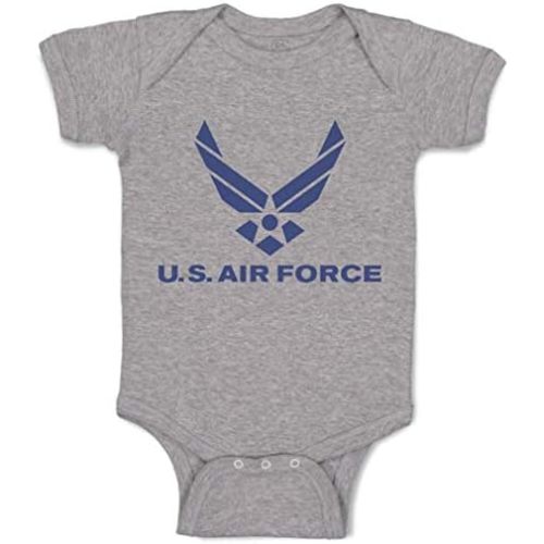 Cute Rascals Baby Bodysuit U.S Air Force Funny Boy & Girl Baby Clothes Cotton