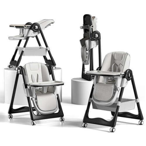 Cuteably 3-in-1 Multifunction Baby High Chair – Modern & Safe Design