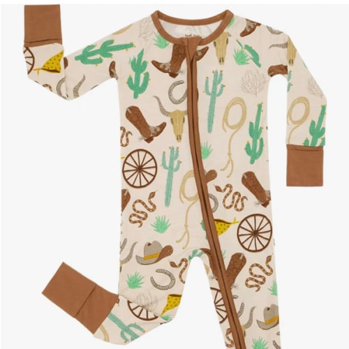 Little Sleepies Pajamas for Baby Boys & Girls, Viscose from Bamboo Baby Pajamas, Sleepers, 2-Way Zipper PJs