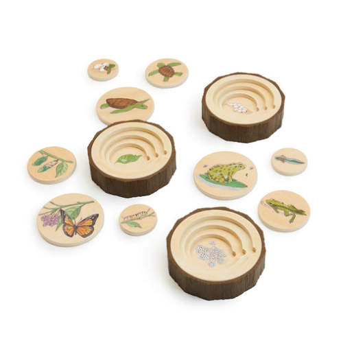 Lifecycle Puzzles - Set of 3 – Guidecraft