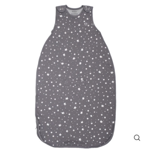 4 Season® Ultimate Baby Sleep Bag, Merino Wool & Organic Cotton, Star Gray