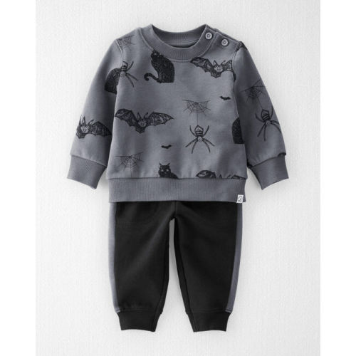 Baby 2-Piece Fleece Top & Pant Set Made with Organic Cotton - Little Planet | Carter's