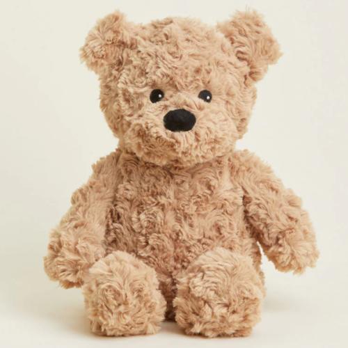 Brown Curly Bear Warmies | Microwavable Brown Curly Bear Warmies Stuffed Animal | Warmies USA