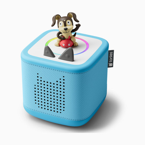 tonies Toniebox 2 Starter Set, Toddler 1+ - Playtime Puppy Toniebox 2 Starter Set -Sky Blue