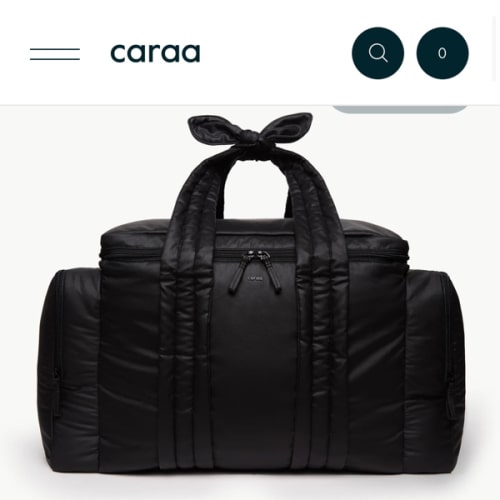 Baby Hospital Bag Cotton | Unisex Delivery Overnight Bag by Caraa