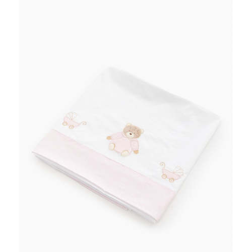 Flat Sheet | Pink & White