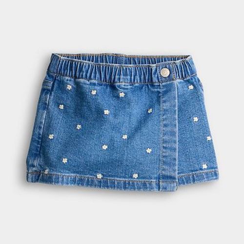 Baby & Toddler Girl Jumping Beans® Embroidered Denim Skort