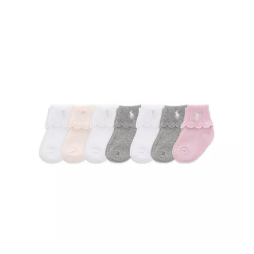 Girls' Essential 7 Day Socks Gift Box - Baby