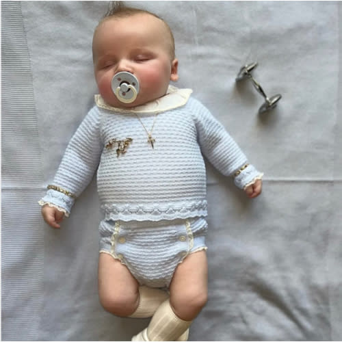 Martin Aranda Pale Blue Bloomer Set – Layla's Boutique