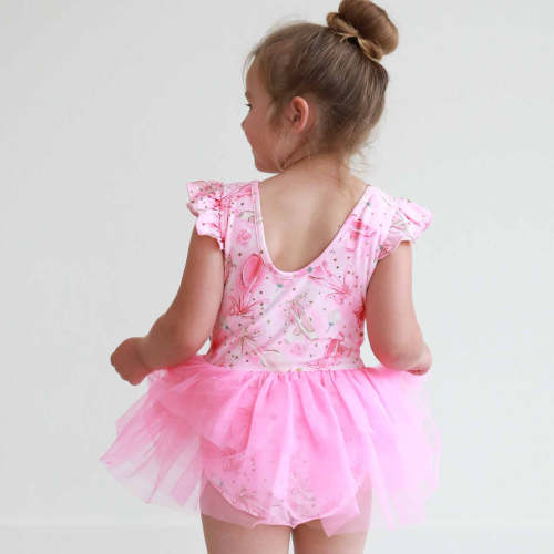 Caden Lane Girls Leotard -  Tutu Sweet (2T)