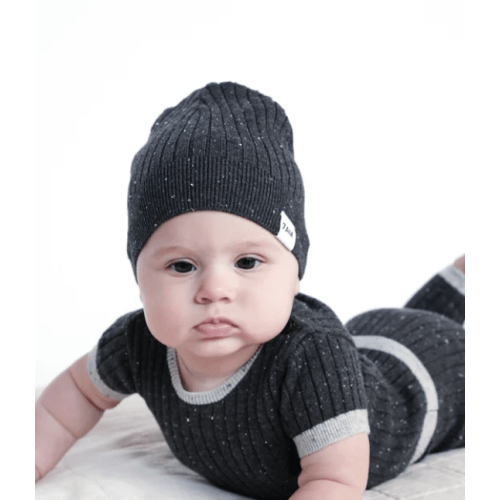 Cotton Beanie - Ribbed
