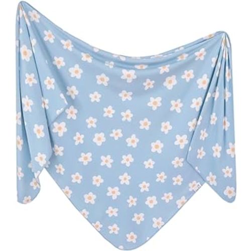 Copper Pearl Baby Swaddle Blanket - Premium Knit Baby Blanket, Large Soft Stretchy Receiving Blankets for Baby Boy and Girl, Swaddles for Newborn, Infant, and Toddler (Della)