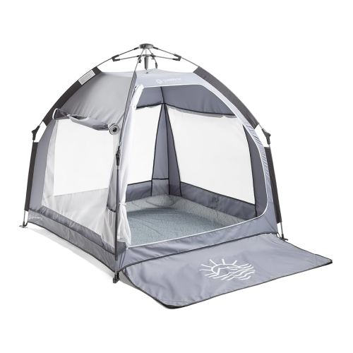 Baby Delight Go with Me Villa Portable Tent and Playard | Kids Tent and Playhouse | Indoor and Outdoor | Elephant Grey