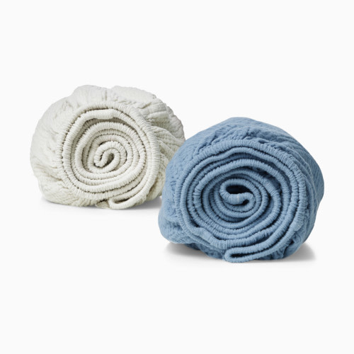 Momcozy Muslin Fitted Baby Skin-Friendly Crib Sheet - Regular (52" X 28")