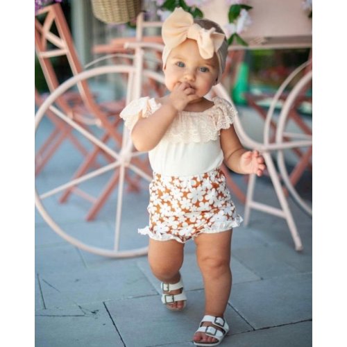 Belle High-Waist Bloomers - Flower Child