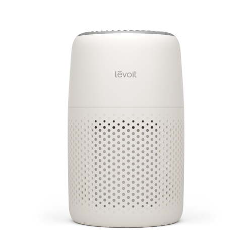 Levoit Core Mini with Night Light 255 Sq Ft 3-Stage Original Filter Air Purifier, Cream White