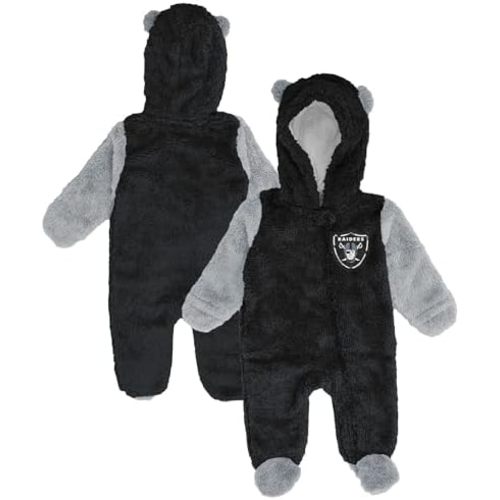 Outerstuff Newborn & Infant NFL Stay Napping Fleece Bunting Full-Zip Sleeper