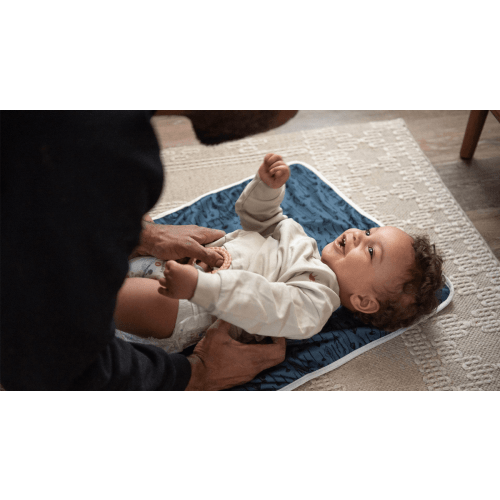 Ultra-Soft Bamboo Machine Washable and Wipeable Diaper Change Mat