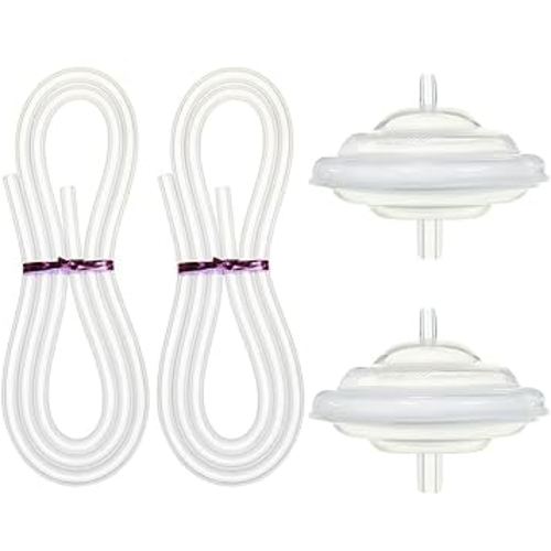 PumpMom-us Backflow Protector and Tubing for Spectra, Replacement Breast Pump Parts for Spectra S1 Spectra S2 Spectra 9 Plus (Not Original Spectra S2 Accessories)