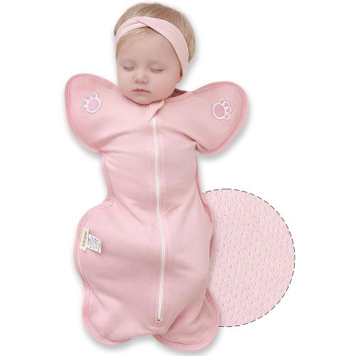Swaddle Sleep Suit for Newborns, Arms-Up Position, Snug Fit Supports Natural Sleep Reflex, 0–6 Months