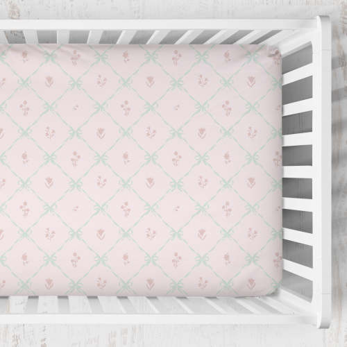 Crib Sheet | Primrose Trellis