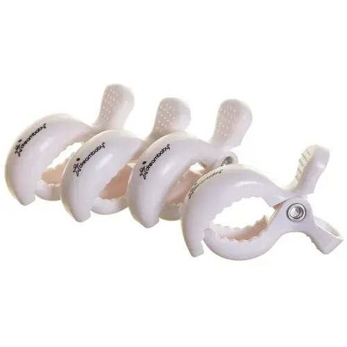 Dreambaby Stroller Clips 4pk White | Baby Bunting AU