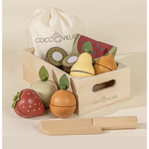 Wooden Fruits Play Set