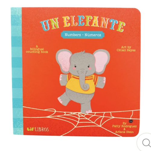 Lil' Libros - Un Elefante - A Bilingual Counting Book