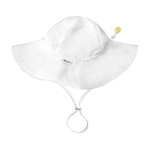 Green Sprouts Baby/Toddler UPF 50+ Eco Brim Hat - White - 0/6 Months