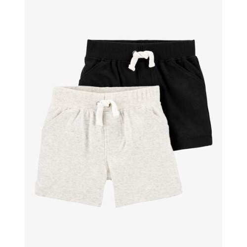 Baby 2-Pack Cotton Pull-On Shorts | Carter's