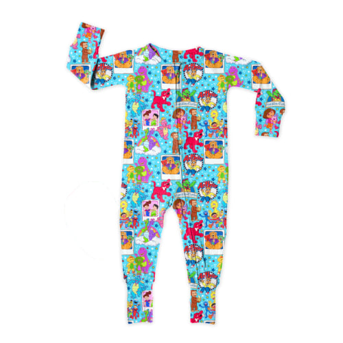 Saturday Morning Besties Dreamland Long Sleeve Sleeper Bamboo - PRE OR – Made of Dreams