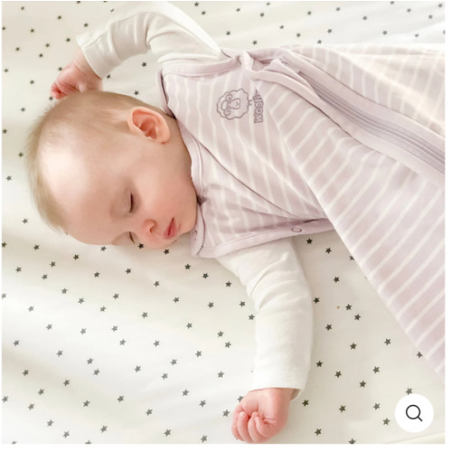4 Season® Ultimate Baby Sleep Bag, Merino Wool & Organic Cotton, Lilac