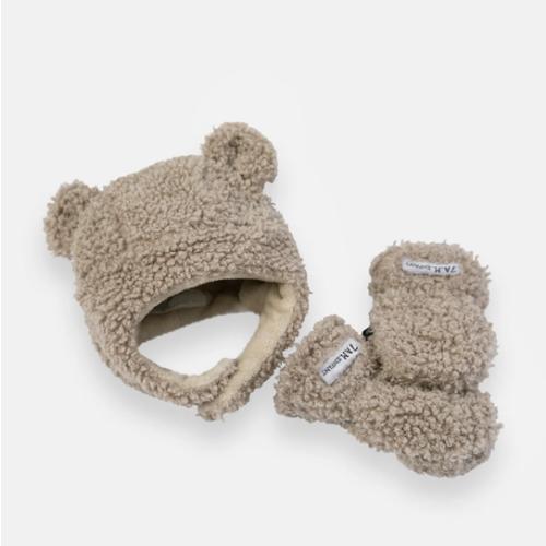 Cub Set - Teddy | Hat & Mittens