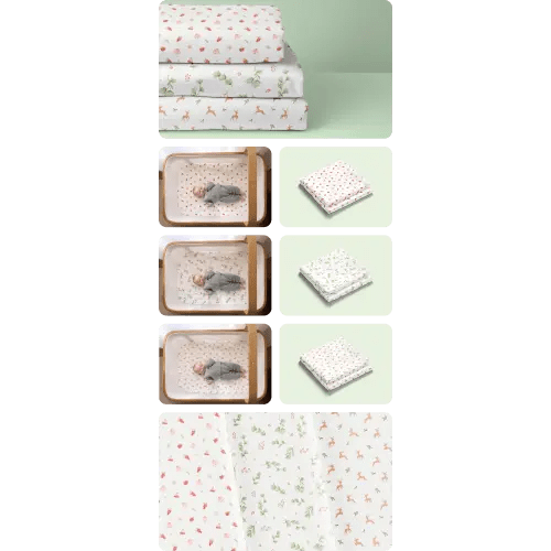 Festive Dreams - Set of 3 (Limited Edition) Printed Fitted Sheet