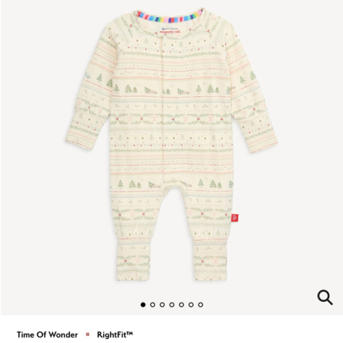 Magnetic Convertible Coverall - time of wonder - size 0-3 months