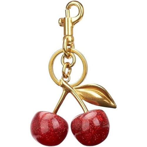 Cherry Keychain Bag Purse Charms For Handbags Cherry Accessories Mothers Day Birthday Ideas