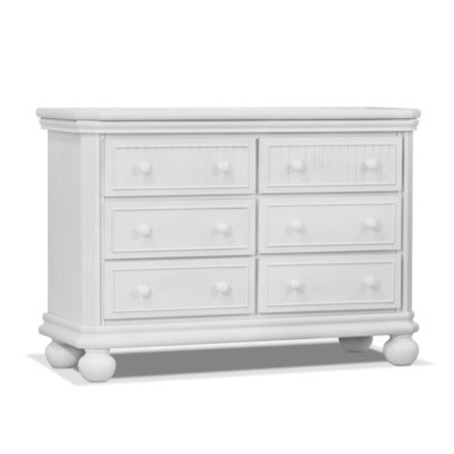 Sorelle Finley 6-Drawer Double Dresser with Metal Roller Glides & Reviews | Wayfair