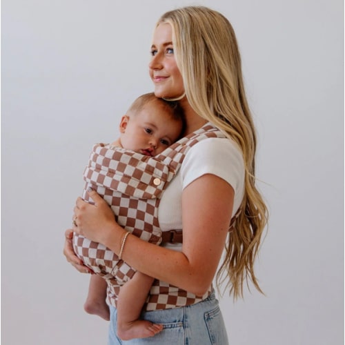 The Monarch Carrier - Mocha Check – Mabē