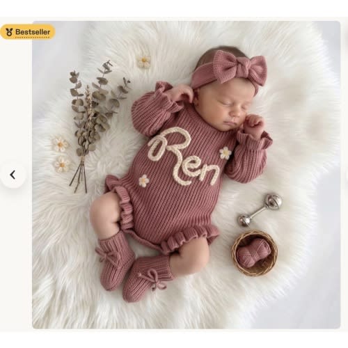 Baby girl romper