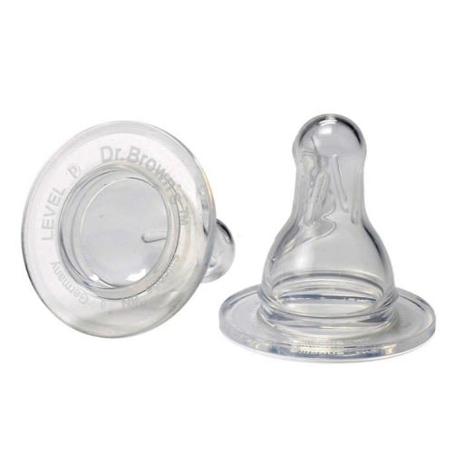 Preemie Flow Silicone Nipple (2 Pk)