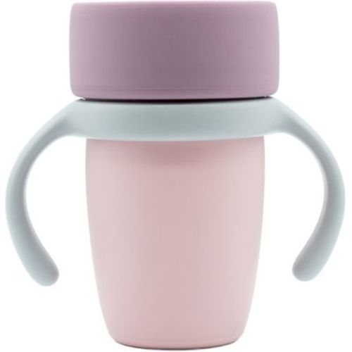 WeeSprout Baby Training Cup - Silicone Sippy Cup with Removable Handles for Weaning Off Bottle - Transition Spill-Proof Toddler Cup