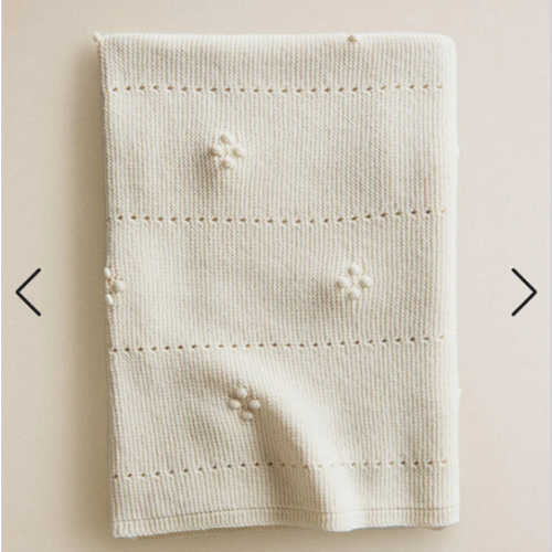 BABY OPENWORK COTTON BLANKET - See all - NEW COLLECTION - KIDS AND BABY - BABY | Zara Home United States of America