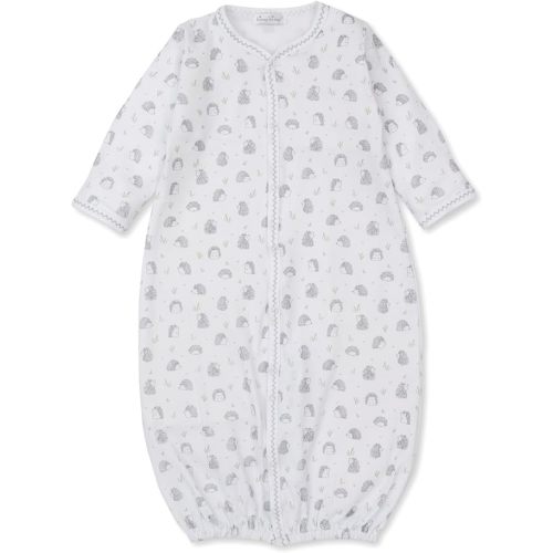 Kissy Kissy Neutral Baby Infant Hedgehog Heyday Print Convertible Gown