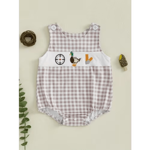 baby boy summer clothes mallard embroidery - Temu