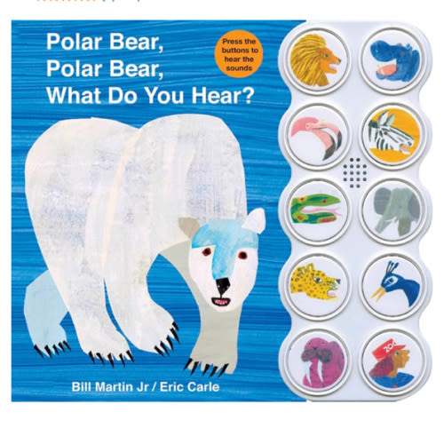 Polar Bear, Polar Bear What Do You Hear? sound book (Brown Bear and Friends)