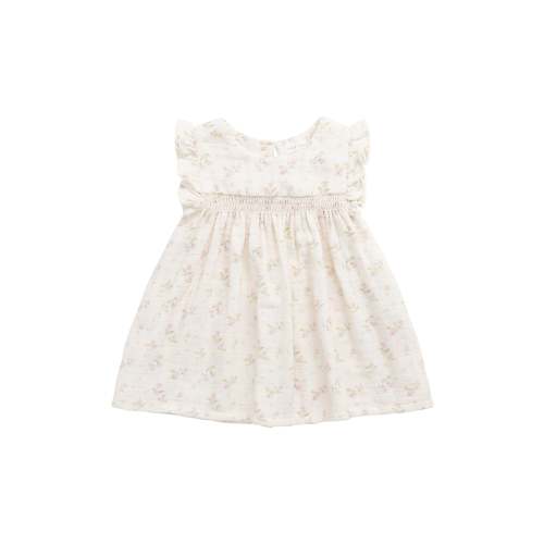 Organic Cotton Muslin Tiana Dress - Emelia Pink