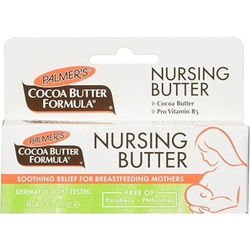 Palmer's Cocoa Butter Formula Nursing Butter with Pro Vitamin B5, 1.1 Ounce