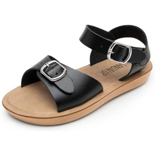 SANDALUP Summer Sandals w Double Buckle for Toddler Girls/Boys