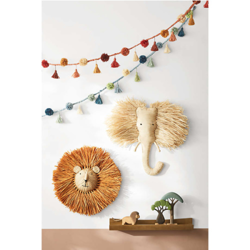 All Across Africa Lion Head Wall Decor